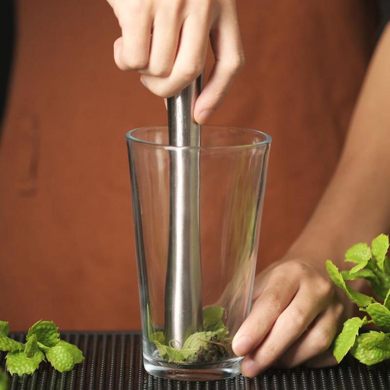Stainless Steel Muddler with I - đánh giá và giá Bitters Bottle Set