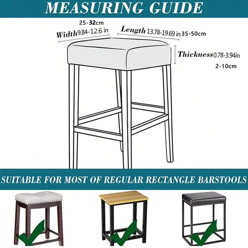 1/2pcs Bar Stool Cover Elastic - đánh giá và giá Home Bar Lounge